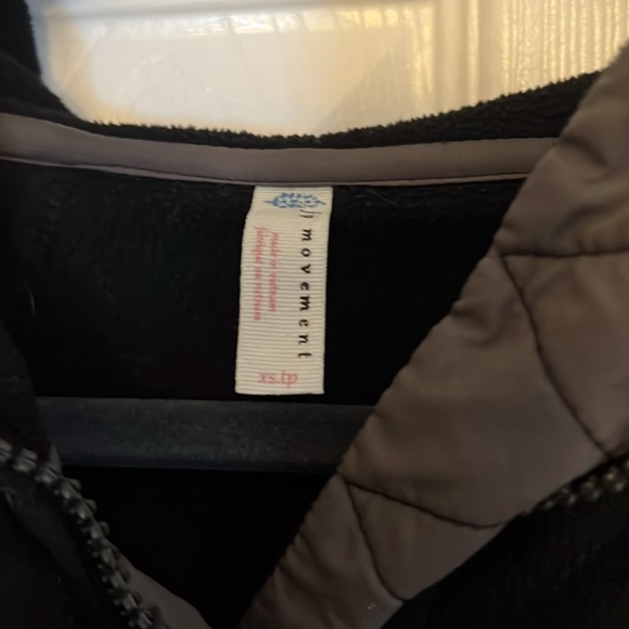 Free People Dream Team Recycled Fleece Jacket - sz XS - Picture 6 of 7